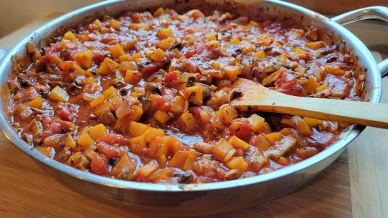 Chunky Vegetarian Sauce